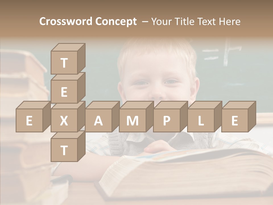 Hand Handsome Educational PowerPoint Template