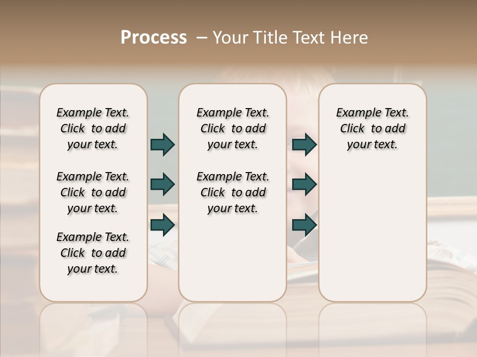 Hand Handsome Educational PowerPoint Template