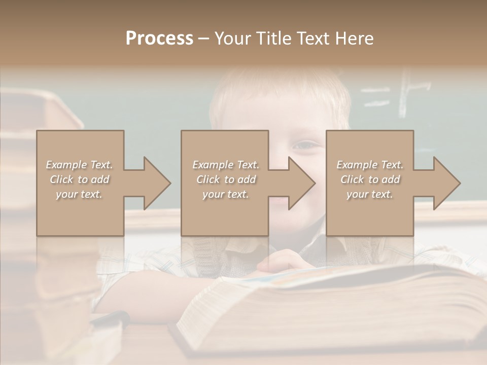 Hand Handsome Educational PowerPoint Template
