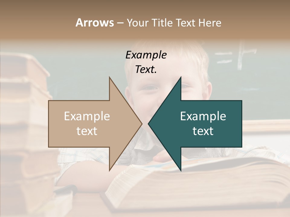 Hand Handsome Educational PowerPoint Template