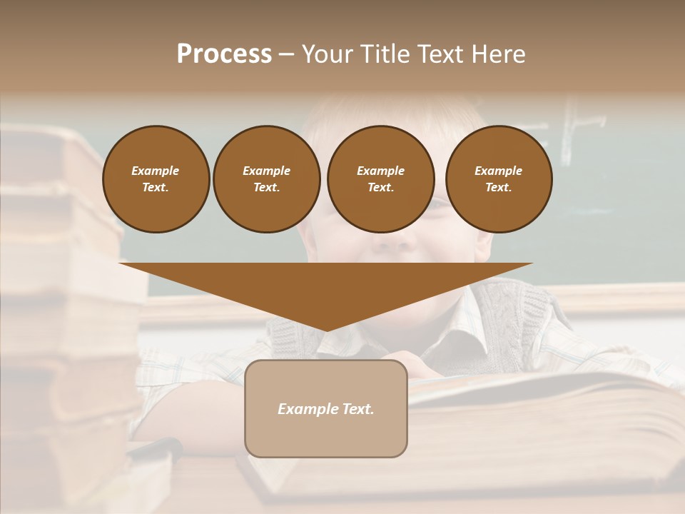 Hand Handsome Educational PowerPoint Template