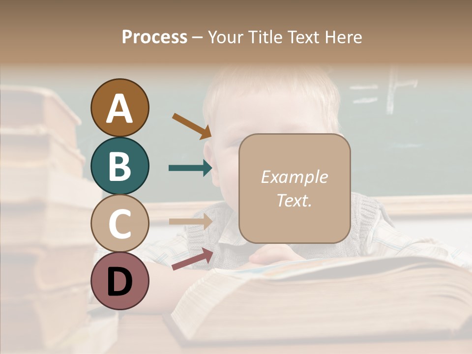 Hand Handsome Educational PowerPoint Template