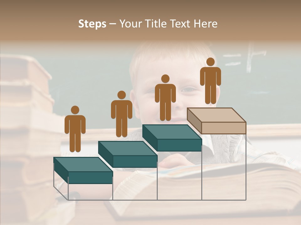 Hand Handsome Educational PowerPoint Template