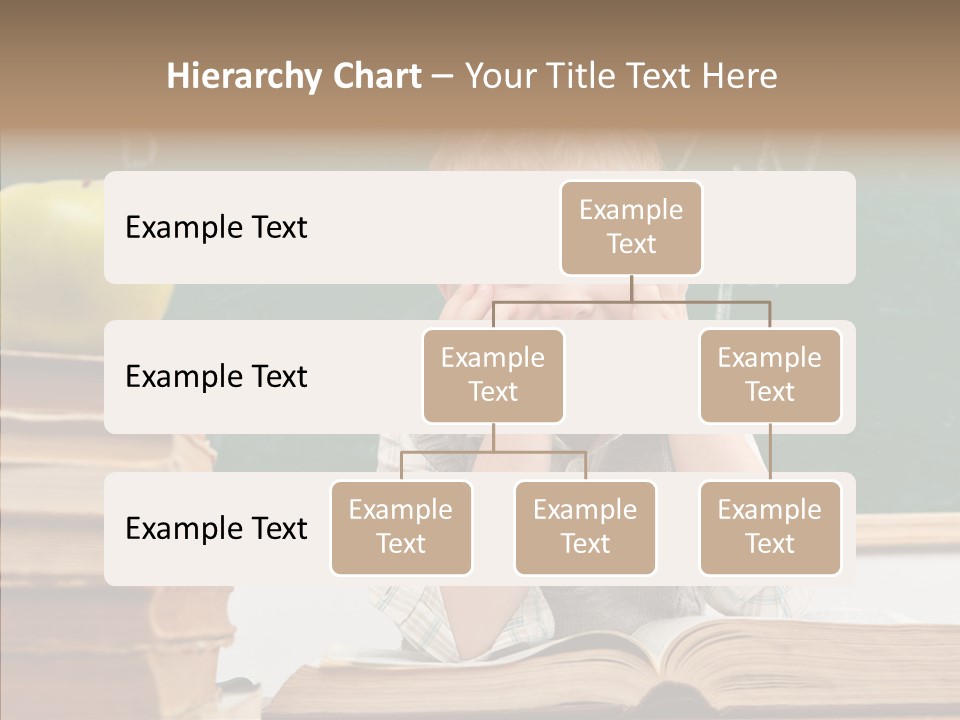 Innocence Boy Think PowerPoint Template