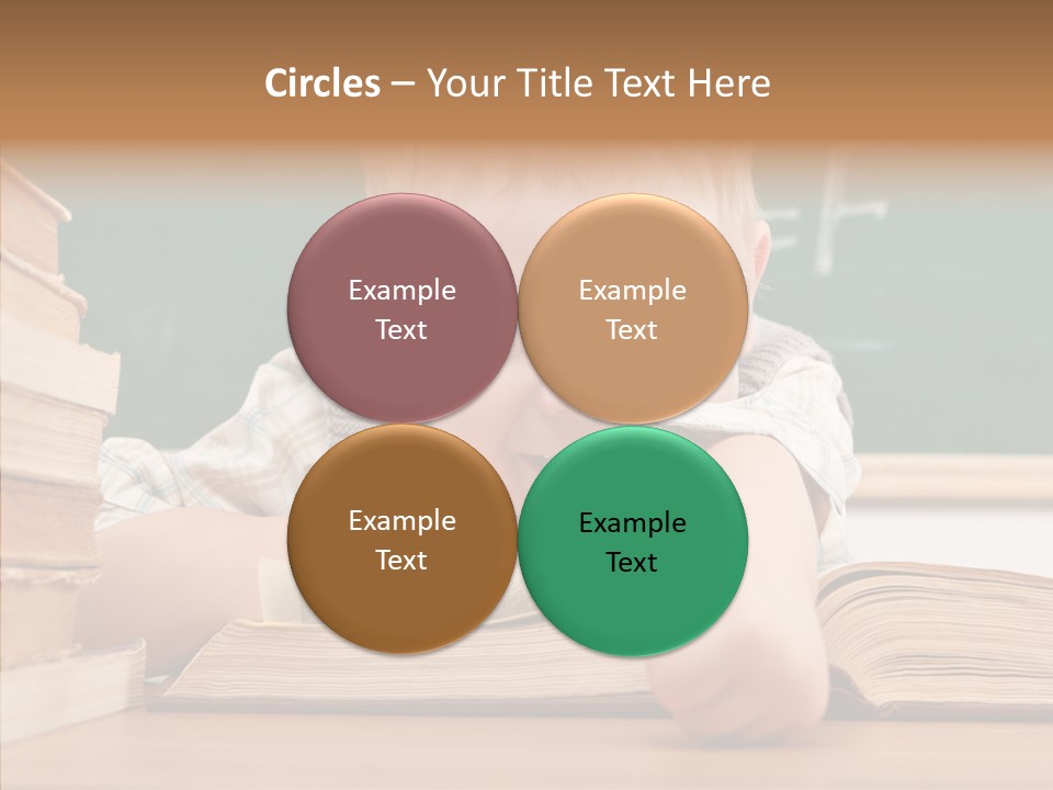 Childhood Handsome Keen PowerPoint Template