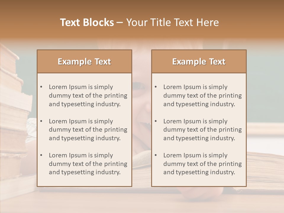 Childhood Handsome Keen PowerPoint Template