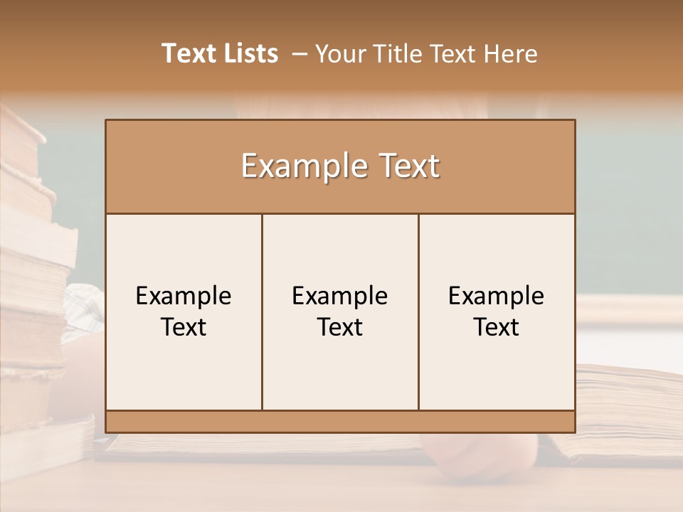 Childhood Handsome Keen PowerPoint Template
