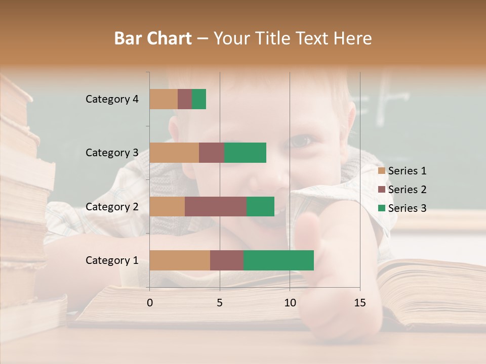 Childhood Handsome Keen PowerPoint Template
