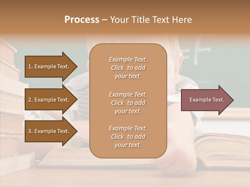 Childhood Handsome Keen PowerPoint Template