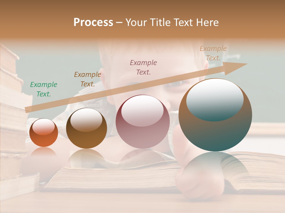 Childhood Handsome Keen PowerPoint Template