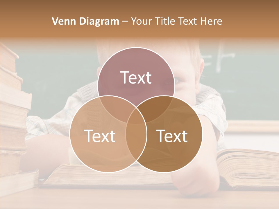 Childhood Handsome Keen PowerPoint Template