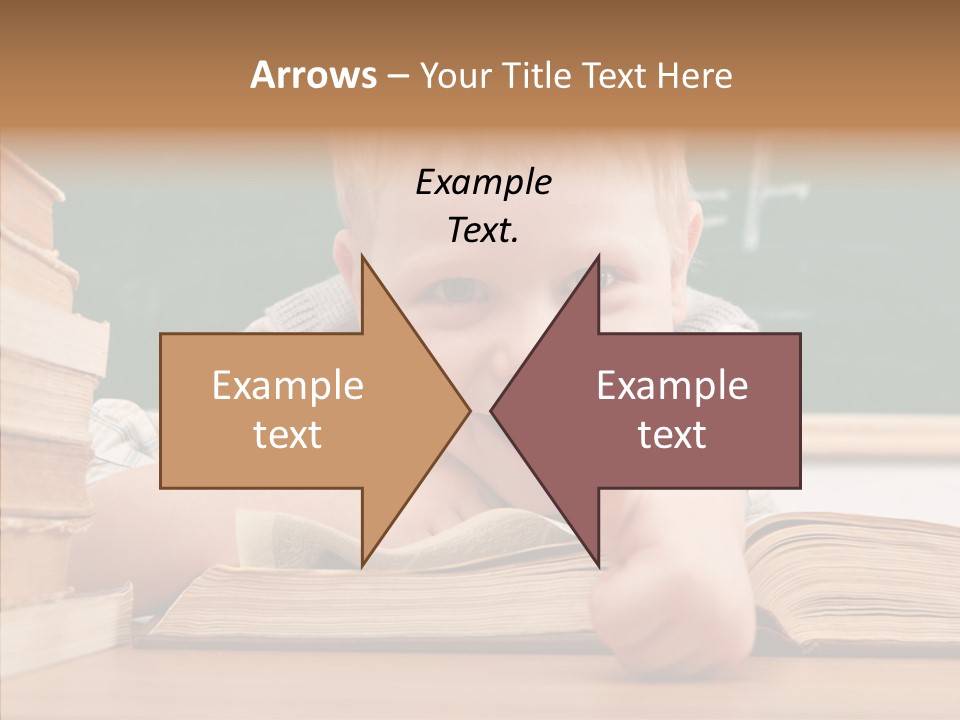 Childhood Handsome Keen PowerPoint Template