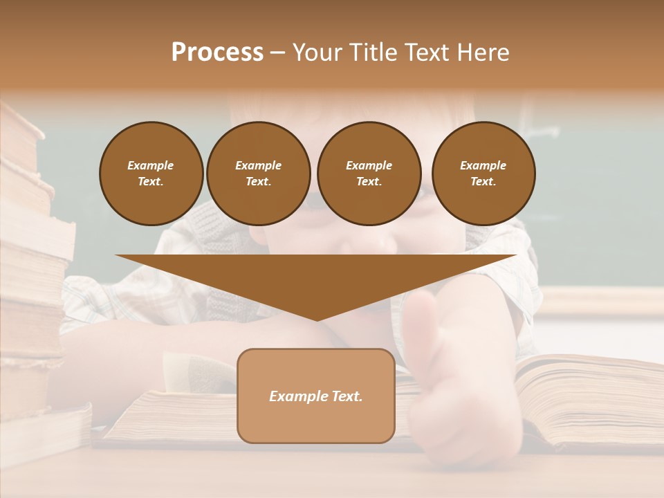 Childhood Handsome Keen PowerPoint Template