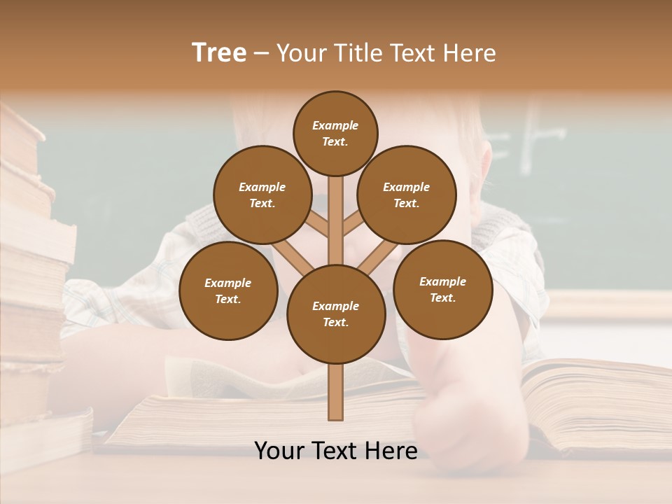 Childhood Handsome Keen PowerPoint Template