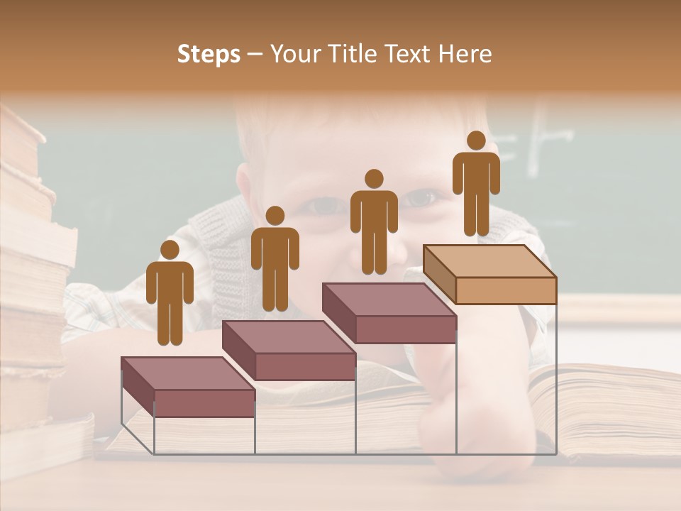 Childhood Handsome Keen PowerPoint Template