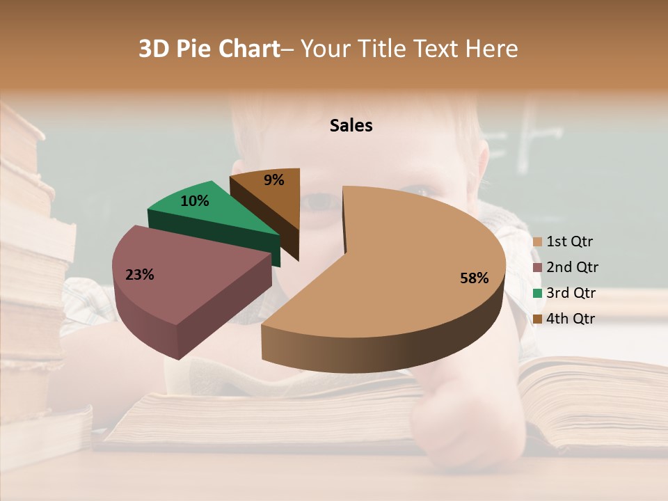 Childhood Handsome Keen PowerPoint Template