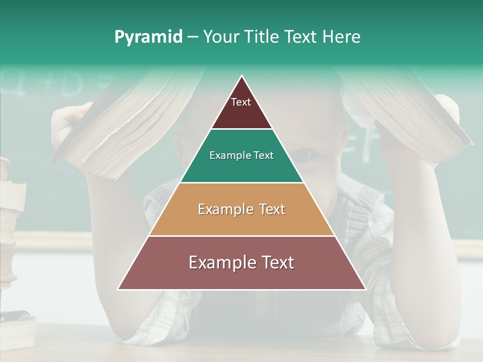 School Desk Read PowerPoint Template