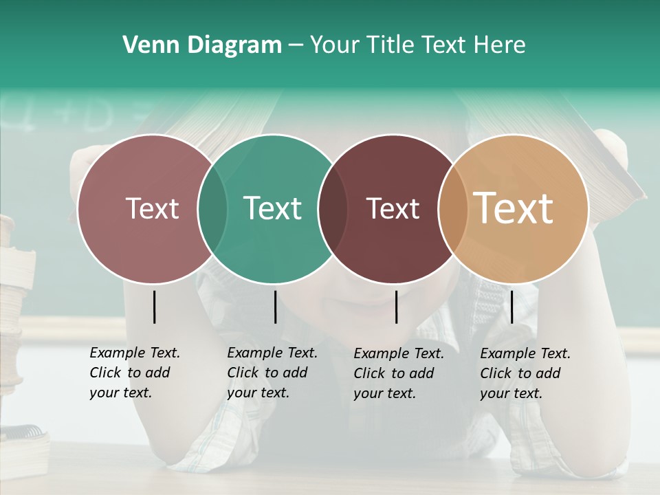 School Desk Read PowerPoint Template