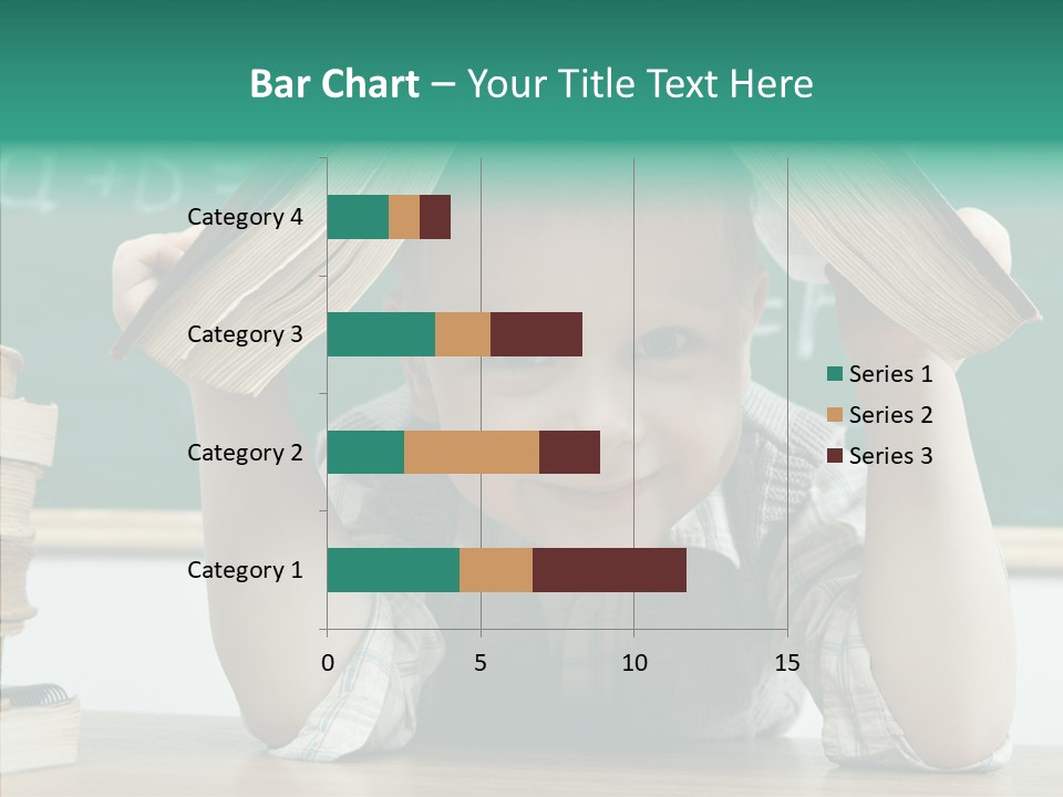 School Desk Read PowerPoint Template