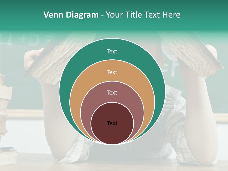 School Desk Read PowerPoint Template