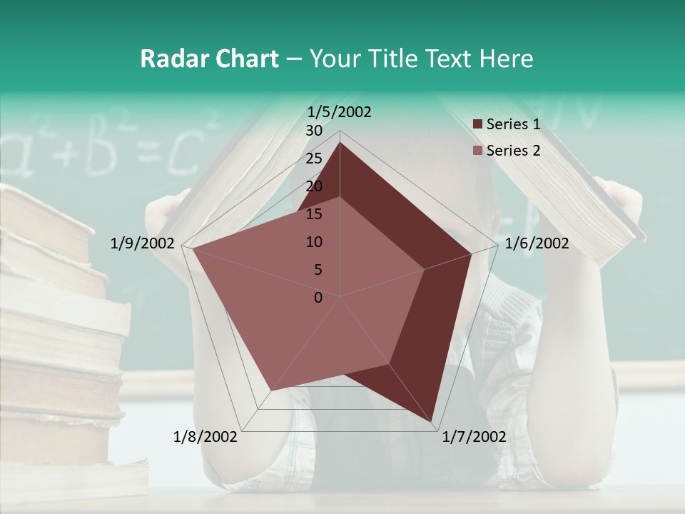 Education Boy Indoor PowerPoint Template