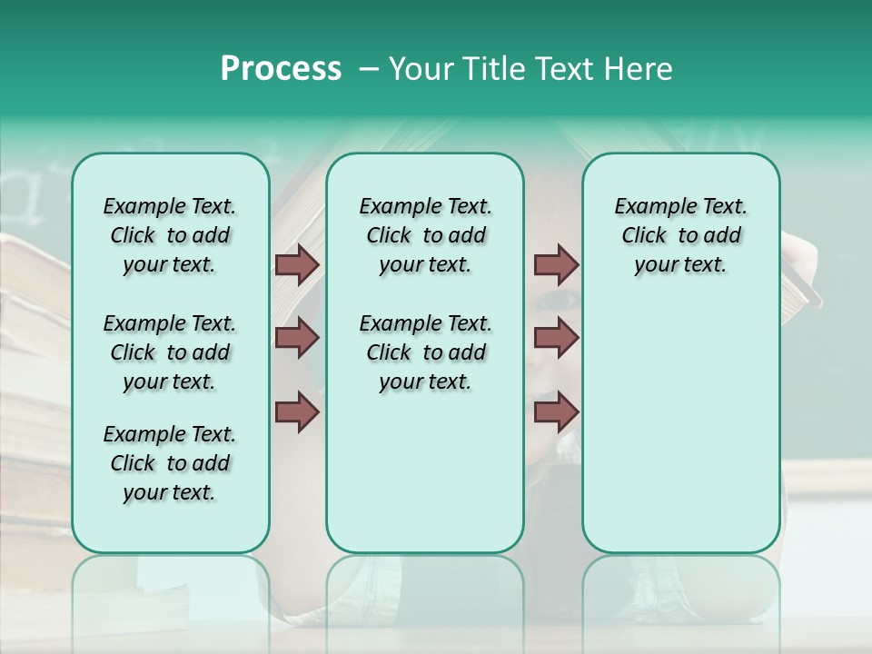 Education Boy Indoor PowerPoint Template