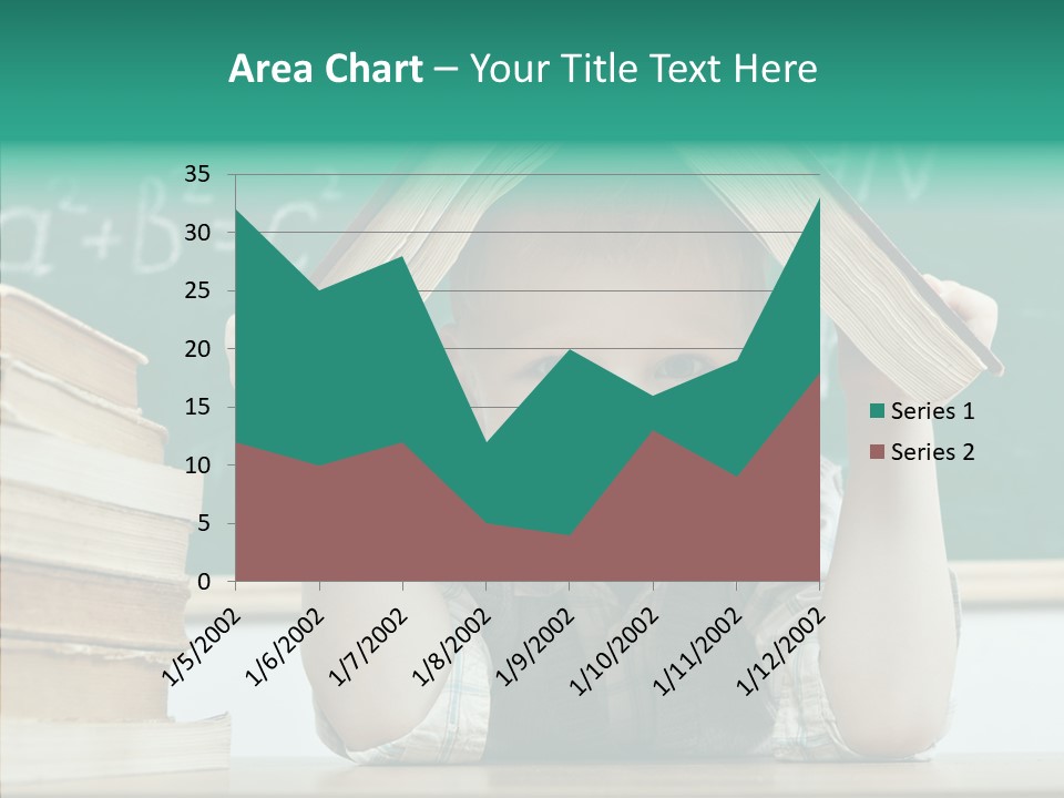 Education Boy Indoor PowerPoint Template