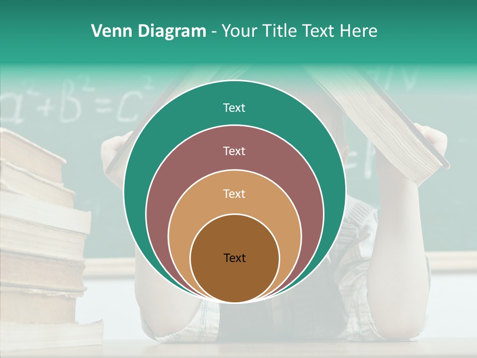 Education Boy Indoor PowerPoint Template