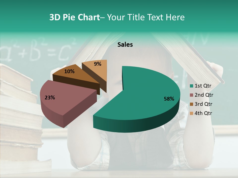 Education Boy Indoor PowerPoint Template