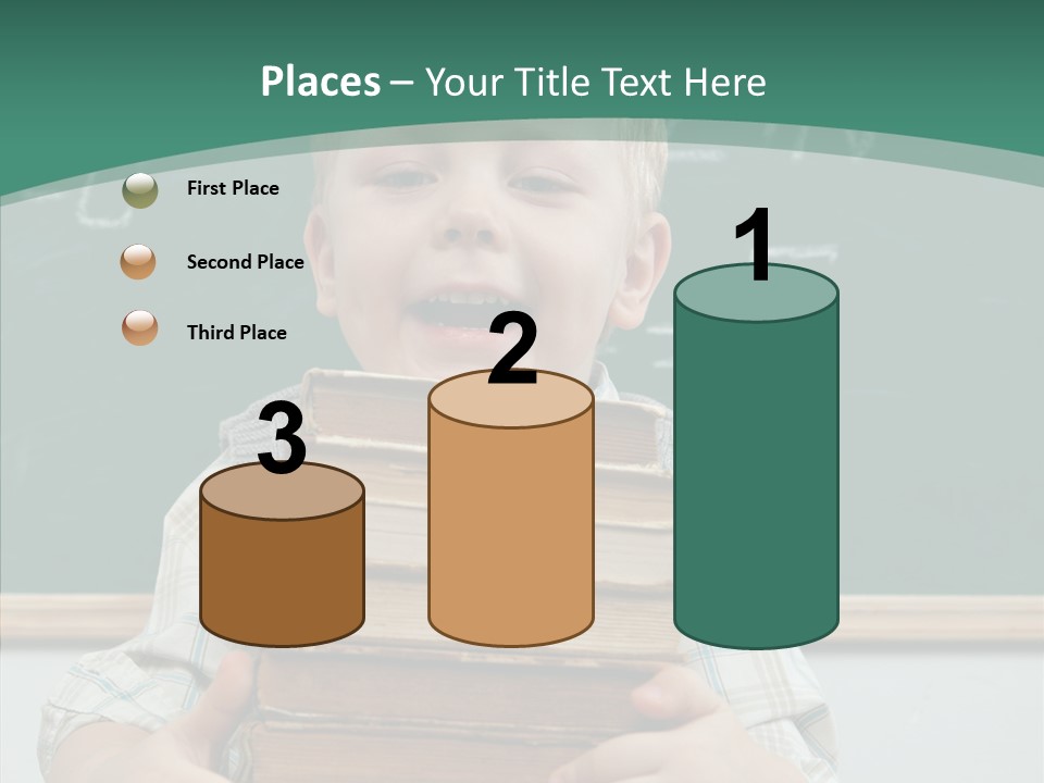 Person Caucasian Childhood PowerPoint Template