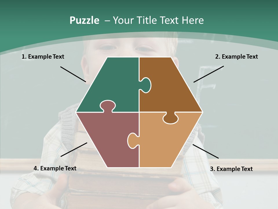 Person Caucasian Childhood PowerPoint Template