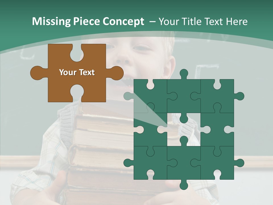 Person Caucasian Childhood PowerPoint Template