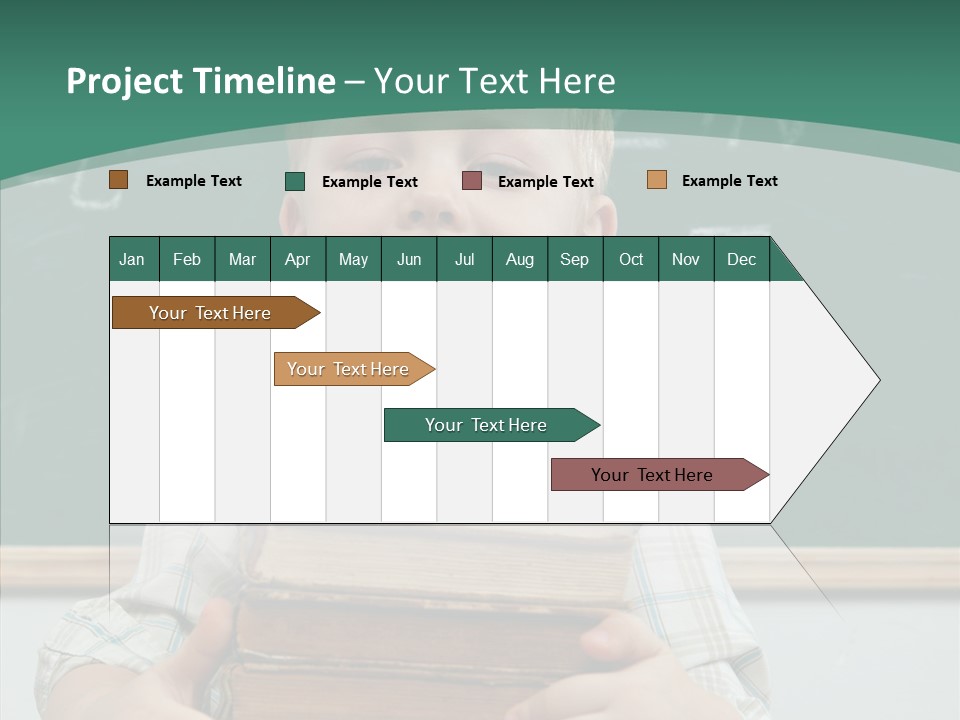 Person Caucasian Childhood PowerPoint Template