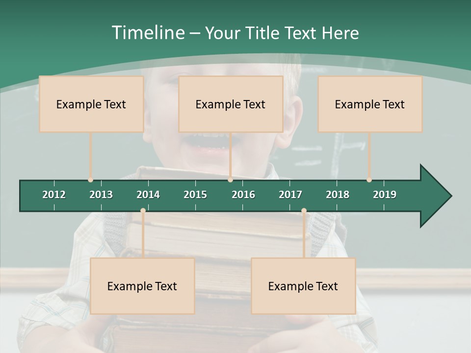 Person Caucasian Childhood PowerPoint Template