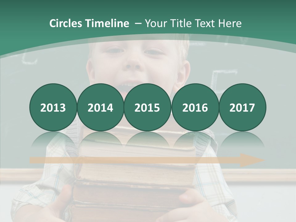 Person Caucasian Childhood PowerPoint Template