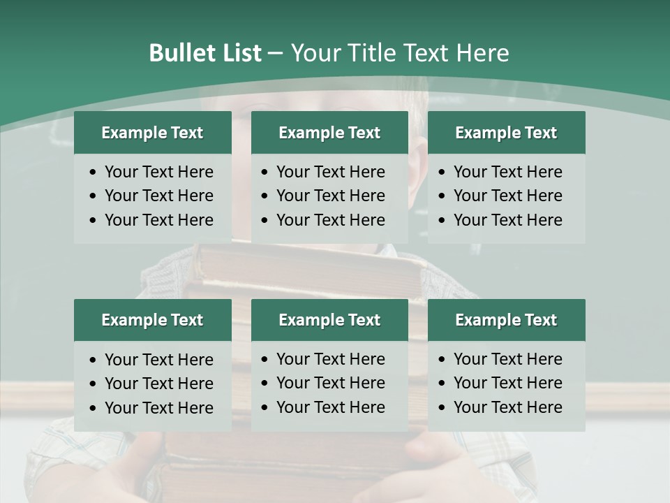 Person Caucasian Childhood PowerPoint Template