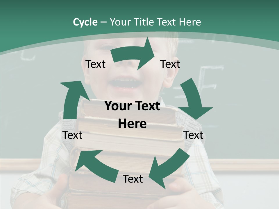 Person Caucasian Childhood PowerPoint Template