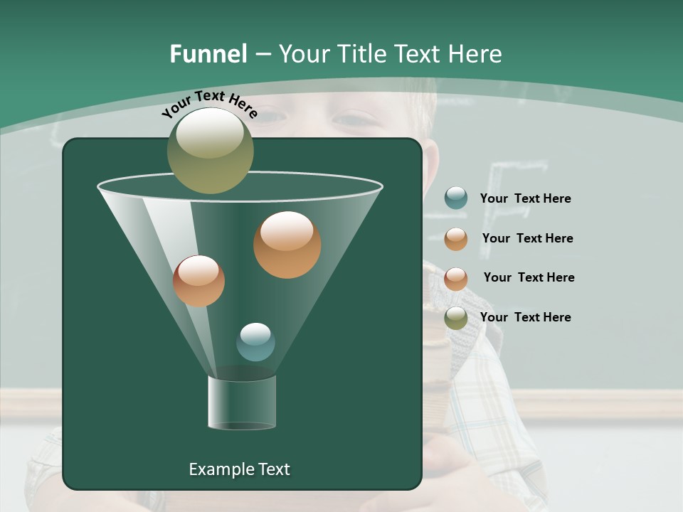 Person Caucasian Childhood PowerPoint Template