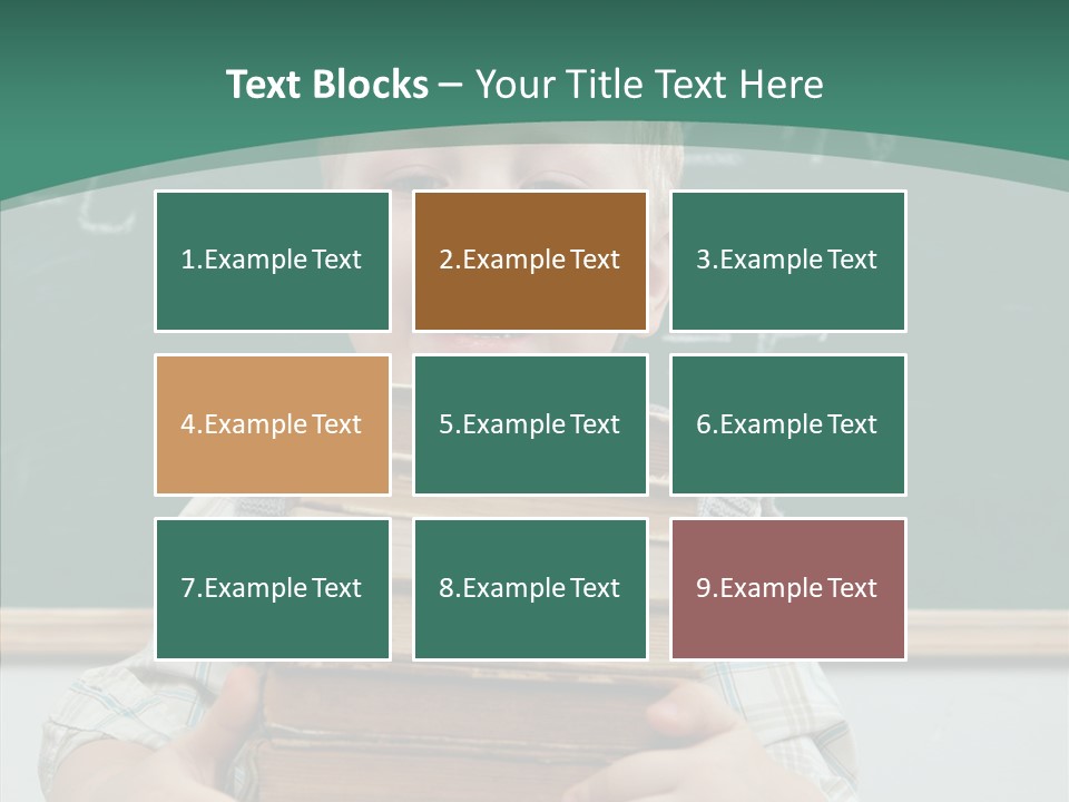 Person Caucasian Childhood PowerPoint Template