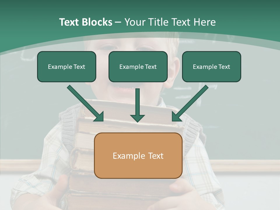Person Caucasian Childhood PowerPoint Template