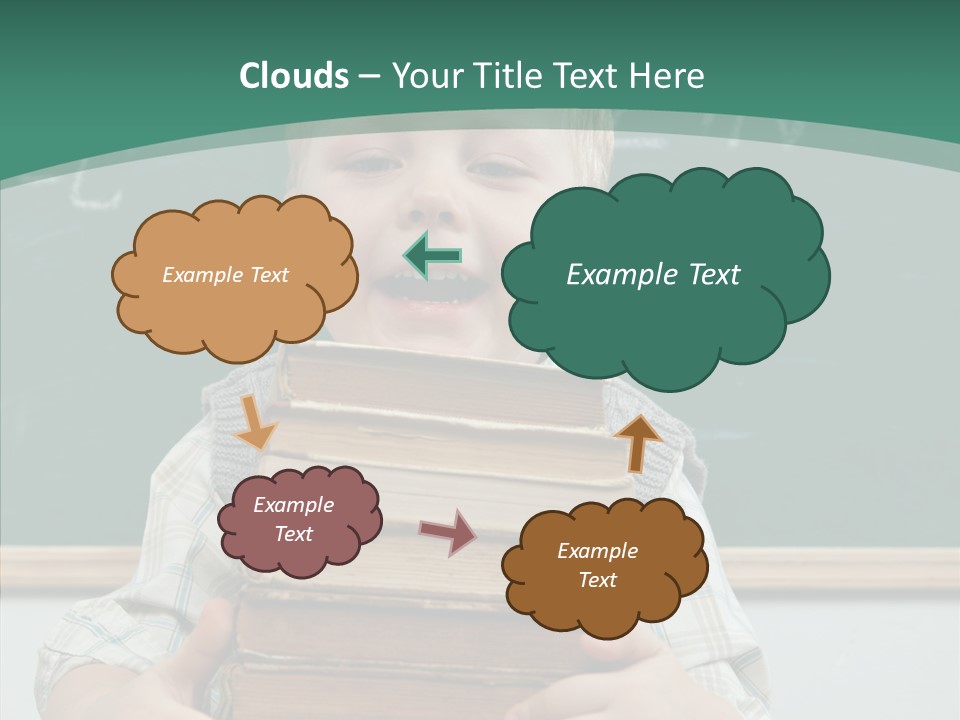 Person Caucasian Childhood PowerPoint Template