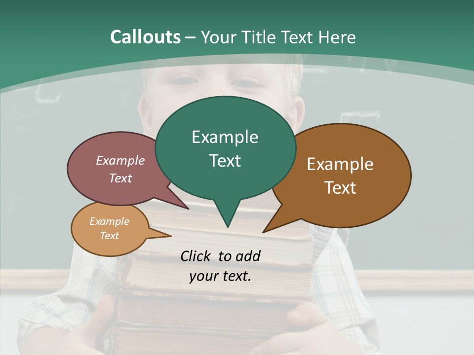 Person Caucasian Childhood PowerPoint Template