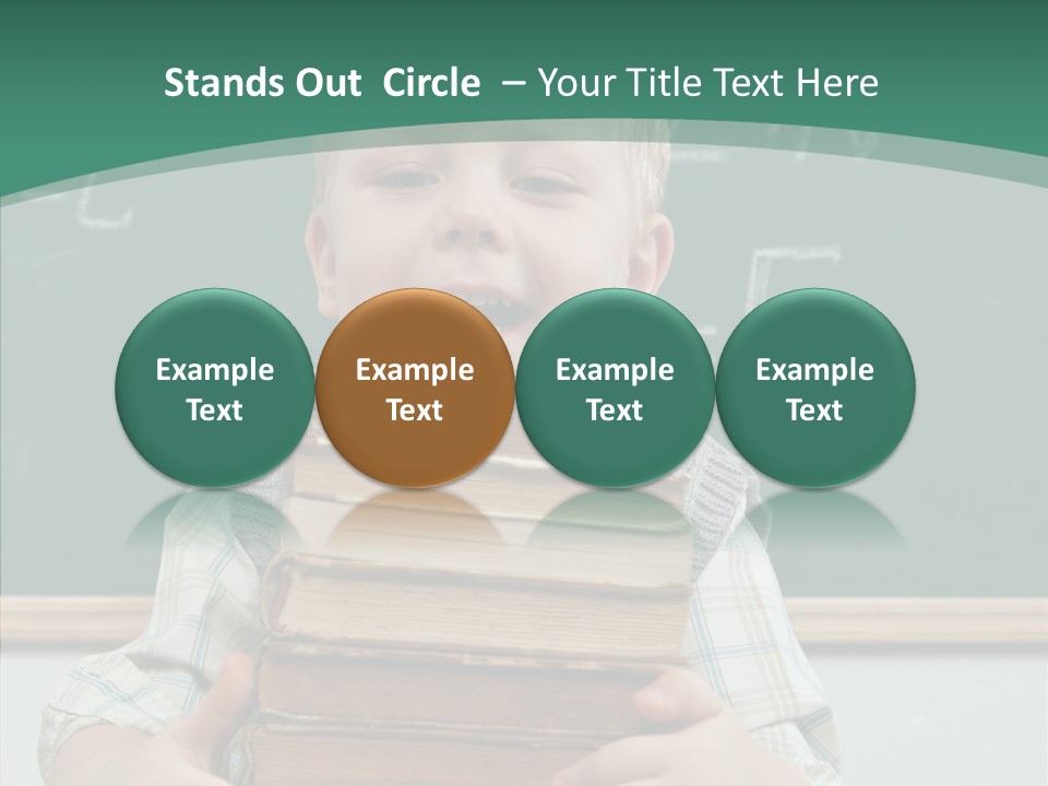 Person Caucasian Childhood PowerPoint Template