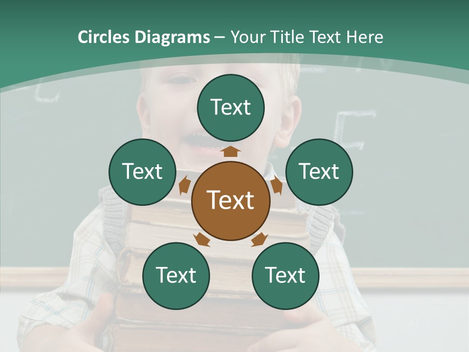 Person Caucasian Childhood PowerPoint Template