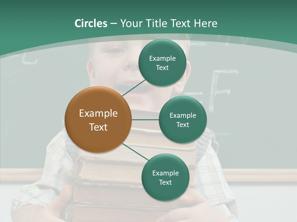 Person Caucasian Childhood PowerPoint Template