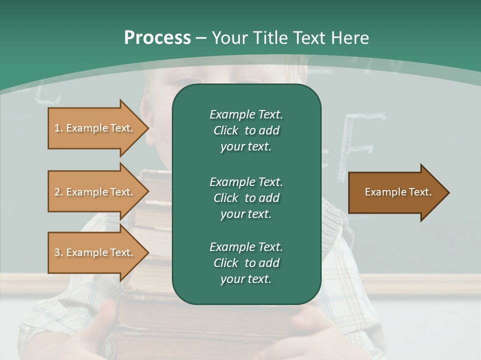 Person Caucasian Childhood PowerPoint Template
