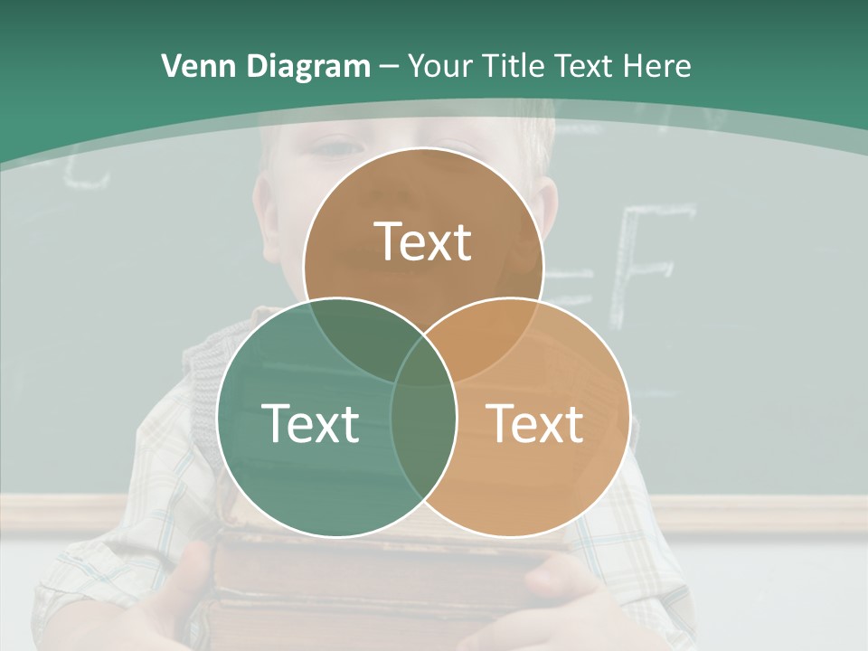 Person Caucasian Childhood PowerPoint Template