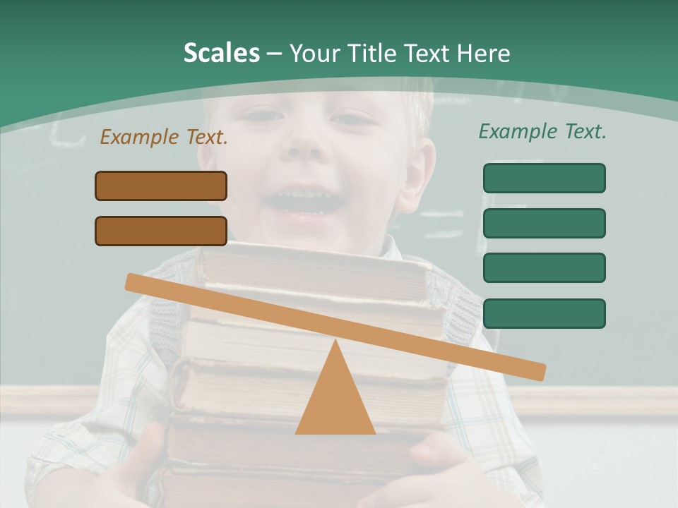 Person Caucasian Childhood PowerPoint Template