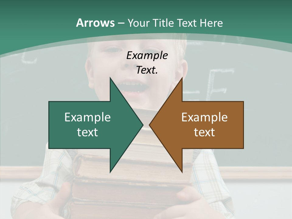 Person Caucasian Childhood PowerPoint Template