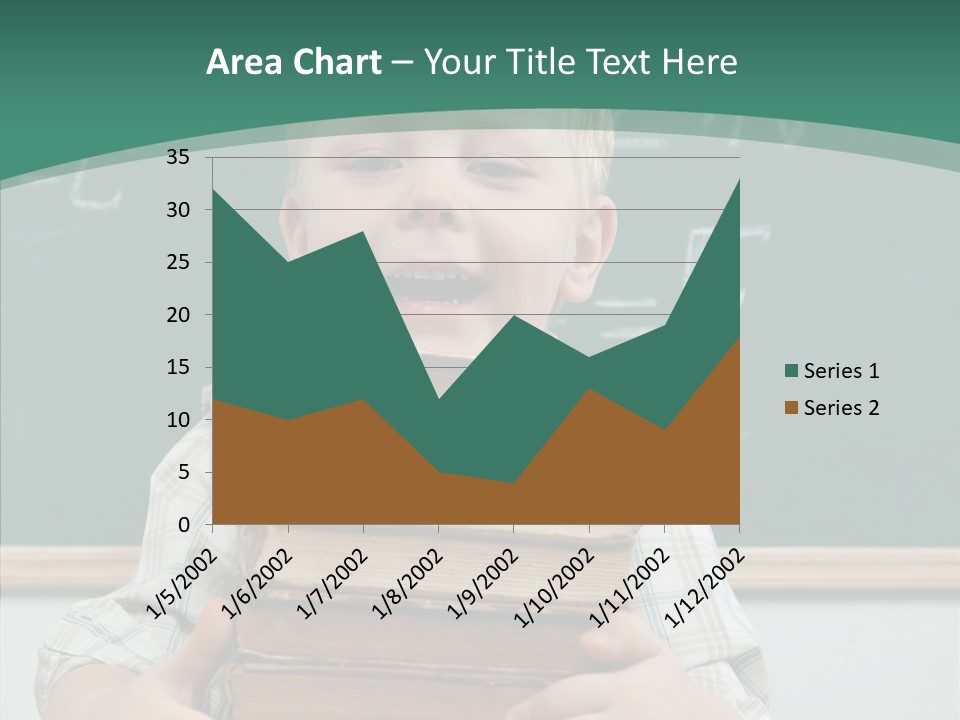 Person Caucasian Childhood PowerPoint Template